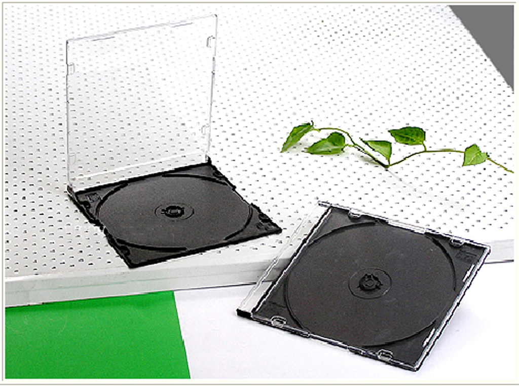 5.2mm CD/DVD case( 5.2mm, 7mm, 9mm, 10.4mm, 14 mm cd&amp; dvd case)