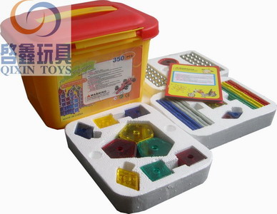 Intelligence toy(QXIII-350E), building block toy, educational toy