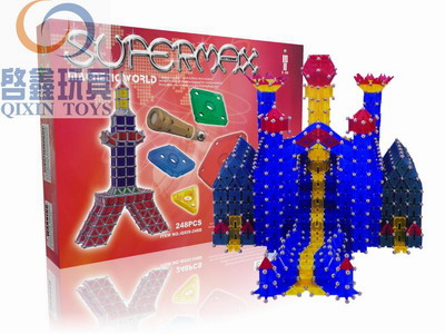 magnetic game(QXIII-248D), intelligent toy, wise toy