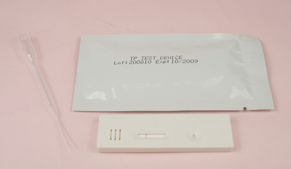 One Step Anti-Syphilis Rapid Test Device