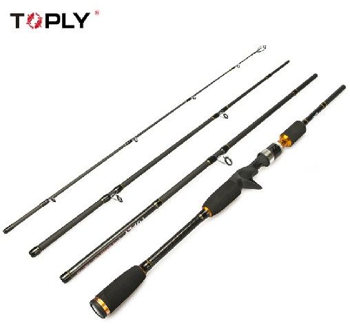 2.1m x 4pcs  travel spin rod