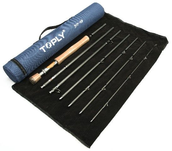 2.74m x 7pcs fly rod