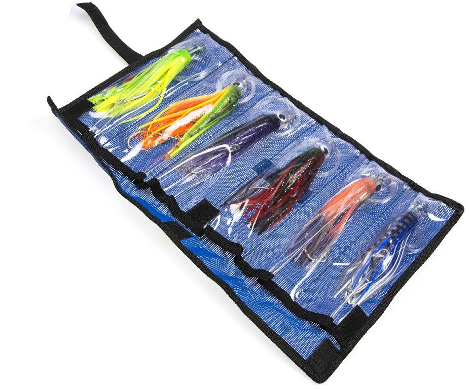 big game Hand Squid fishing bait Lure  6pcs Combo set