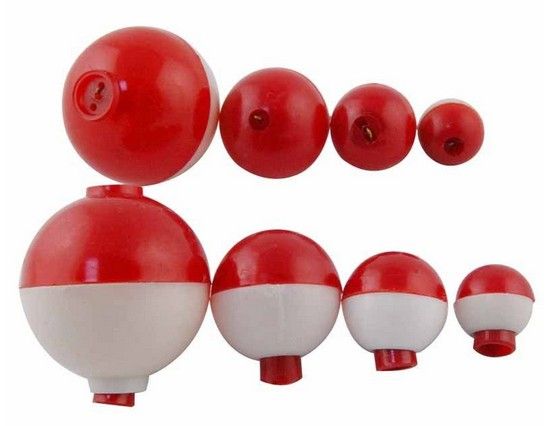 mark float/ eva ice float/red-white float/bobber snap-on float