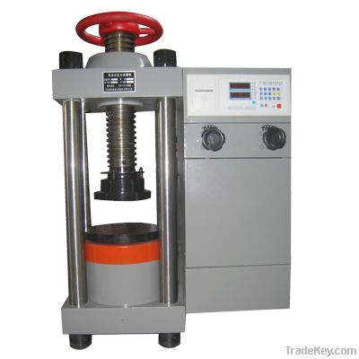 digital display concrete compression testing machine