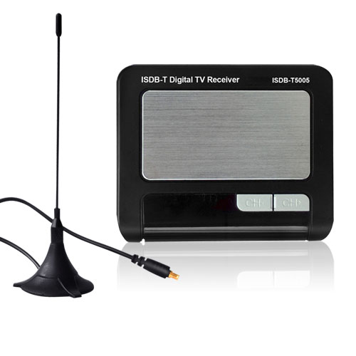 Digital TV Receiver for Japan and Brazil