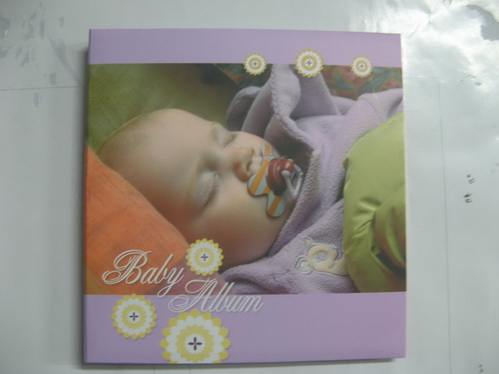 paper cover baby album