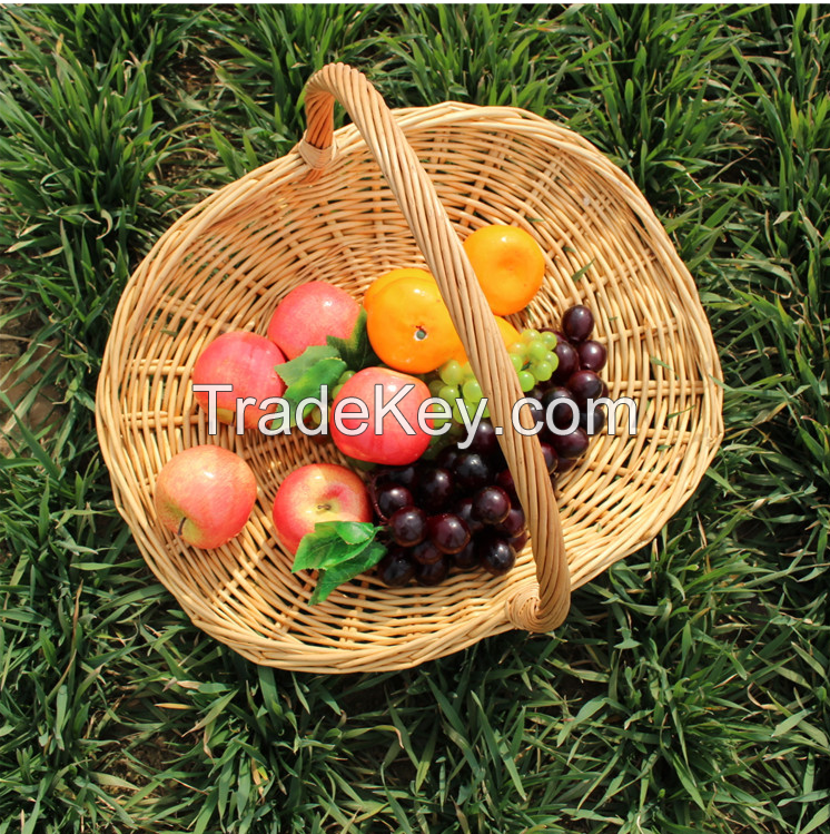 wicker fruit basket