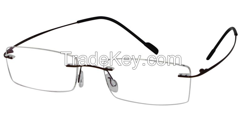 Titaniun Rimless Optical Frames