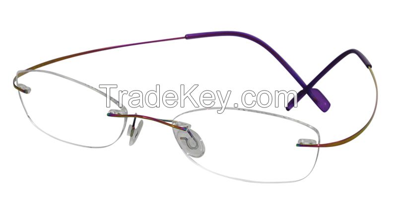 Titaniun Rimless Optical Frames