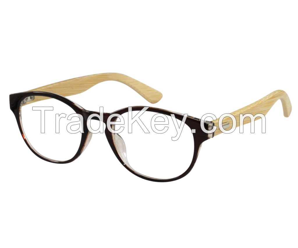 Optical Frames with Bamboo Temple TR-90 