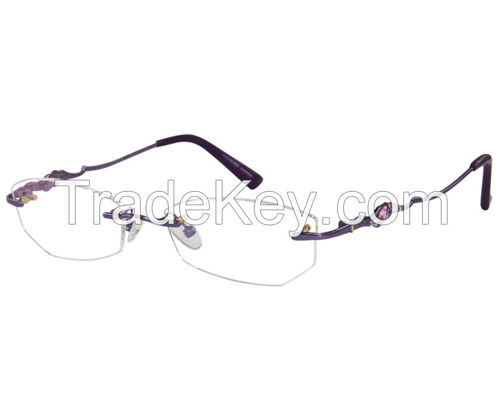 Optical Frames Stainless Steel Rimless 