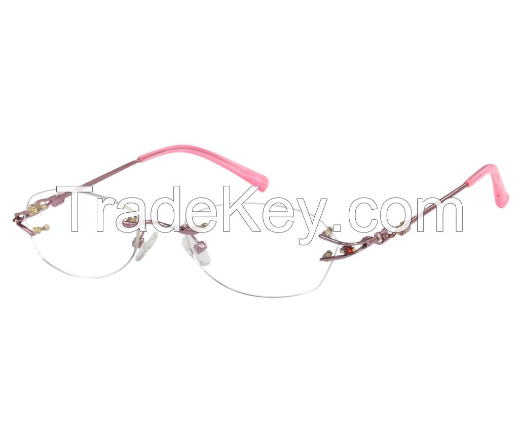 Optical Frames Stainless Steel Rimless 