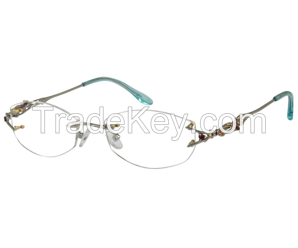 Optical Frames Stainless Steel Rimless 