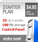 Internet Hosting - Starter Plan!