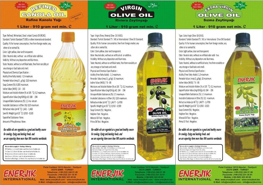 Refined Canola Oil