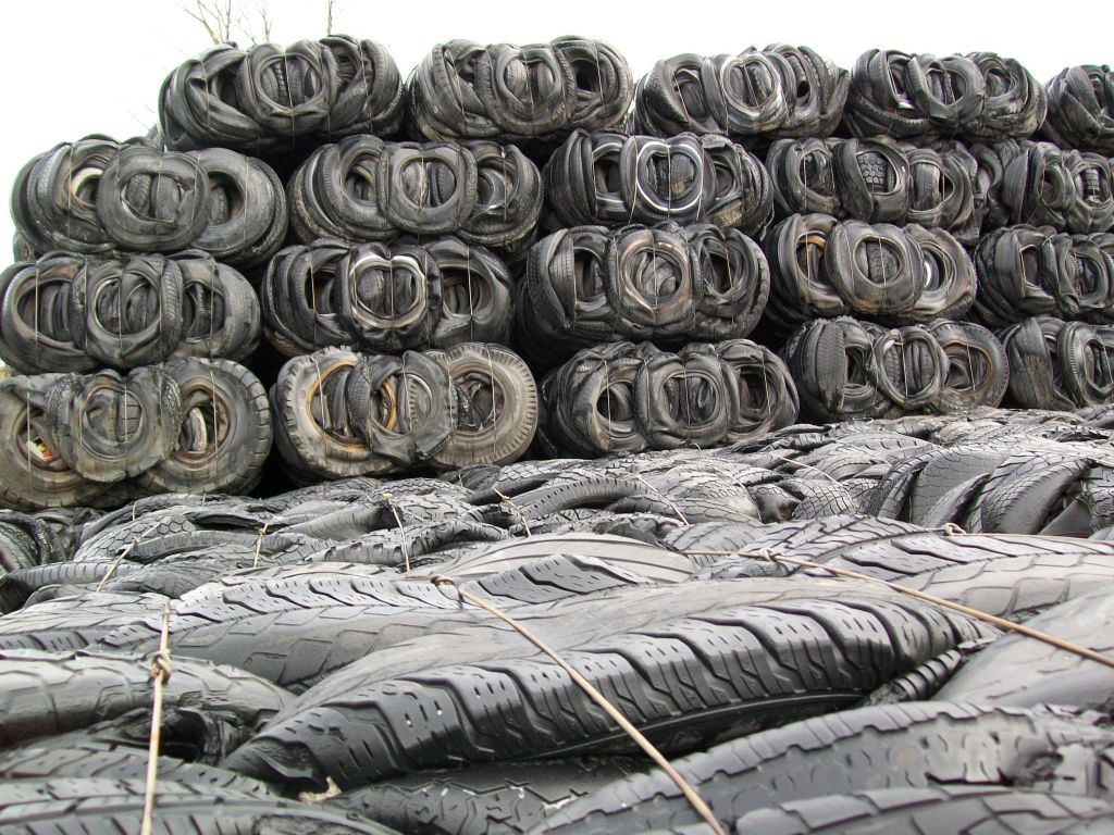 Scrap Tire Bales