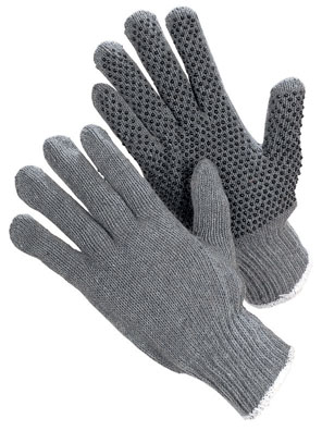 String knit glove