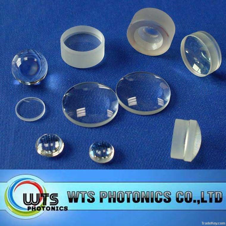 Optical lenses, rod, ball, meniscus, cylindrical achromatc lensesle