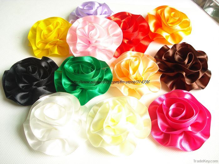 Kids hair flower with hairclip children hair accessories