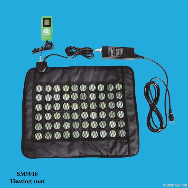 Far-infrared thermal jade massage mat