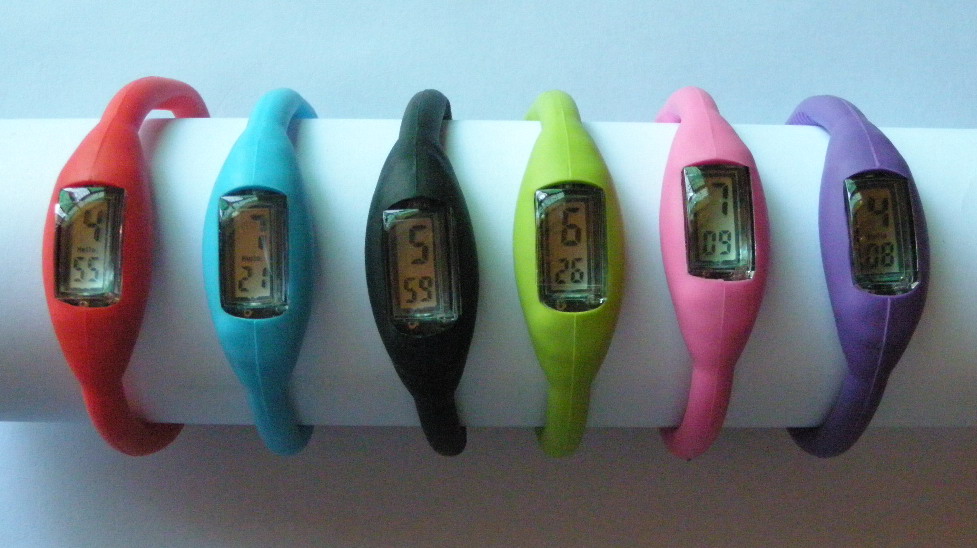 Fashion wrist  PVC Watch