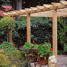 wooden gazebo