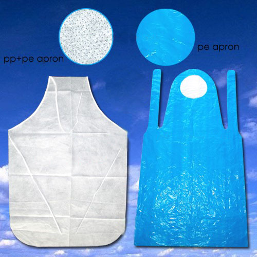 Non Woven Apron, PE Apron