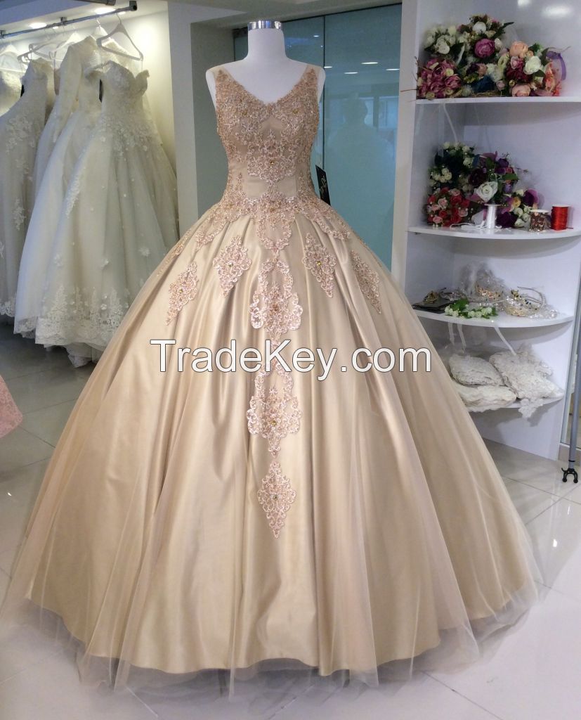 chic wedding dress