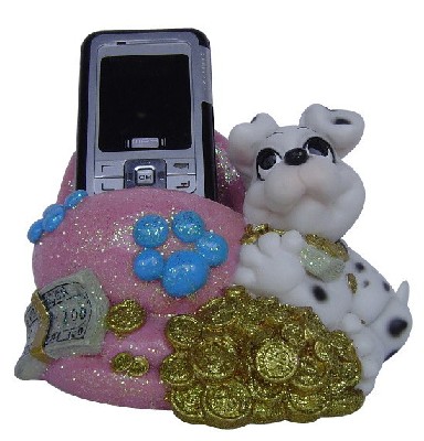 Polyresin Dog Saving Bank