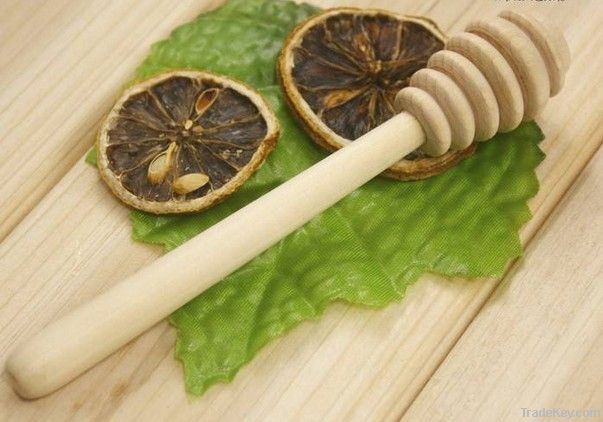 Wooden Honey Dipper&Wooden Honey Stick