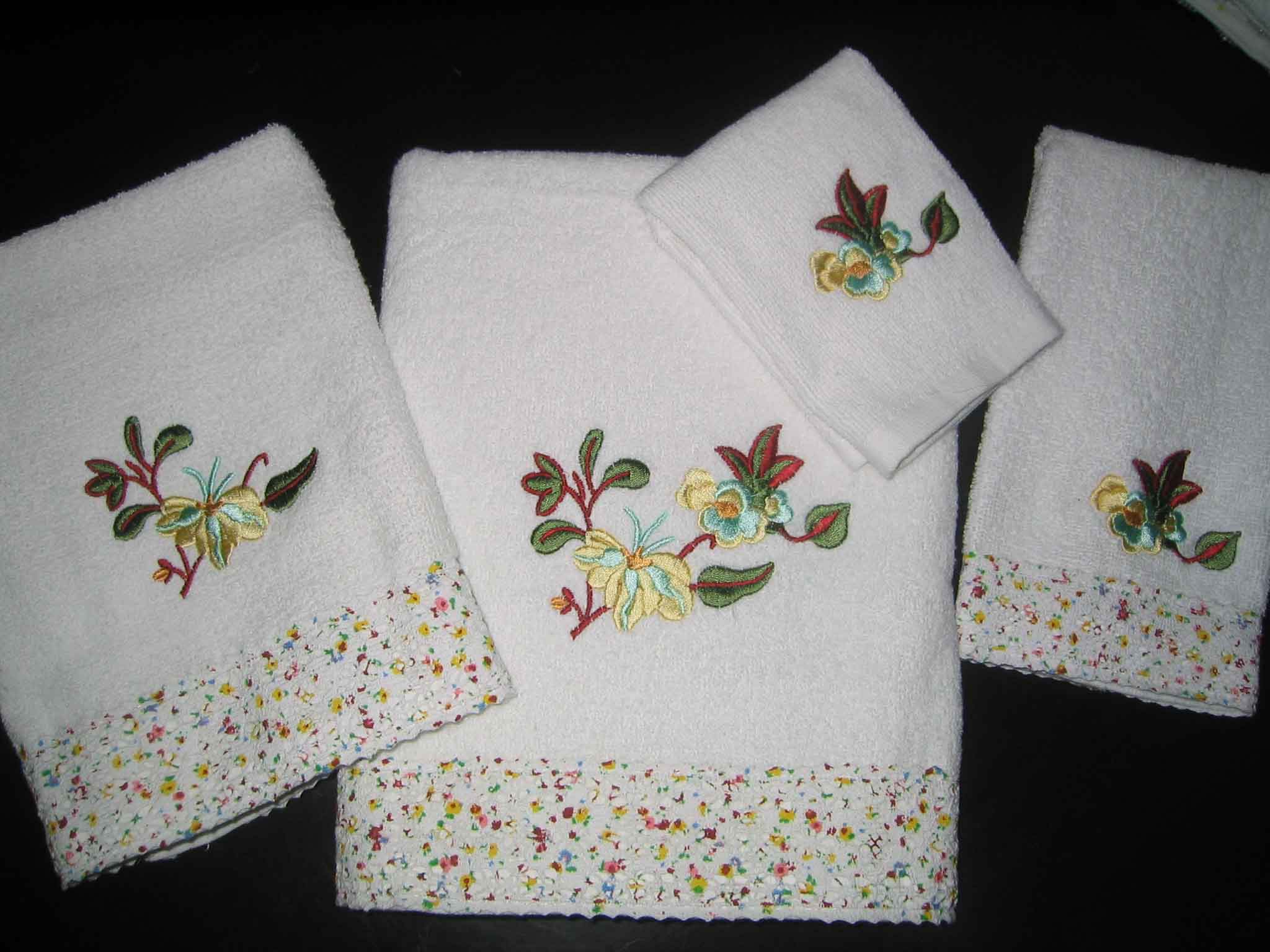 Embroidery Towels