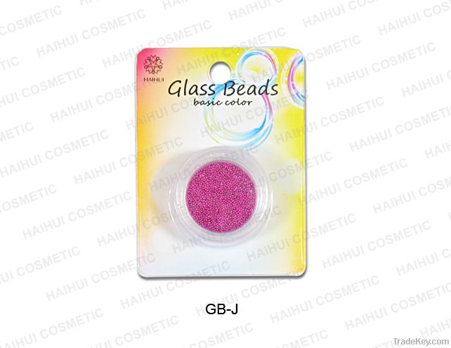 Nail glass beads basic colors