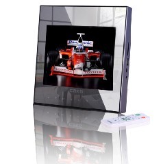 7-inch multifuntional digital photo frame with touch screen and mirror