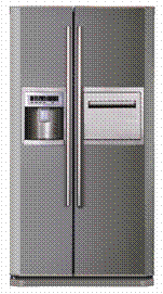 Side by side refrigerator