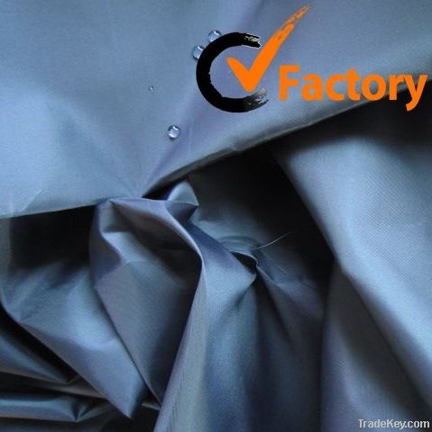 POLYESTER TAFFETA  FABRIC WITH PA