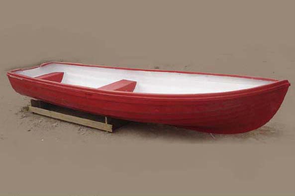 Fiberglass rowing&amp;motor boat