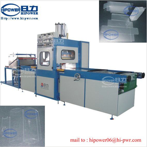 plastic folding box forming machine