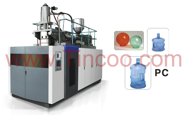 PC Bottle Extrusion Blow Moulding Machine