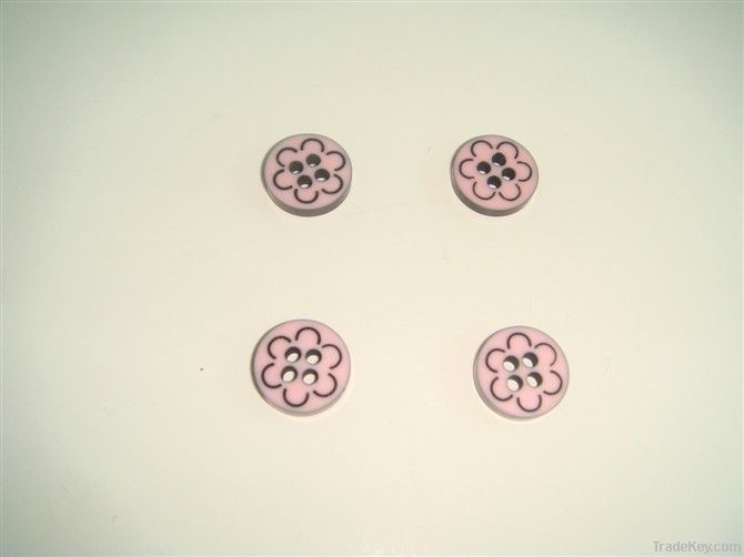 Garment polyester  button 00035