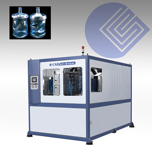 CE Approved with Ax Down Blow Series Automatic Blow Molding Machine (CSD-AX1-M-5GAL)