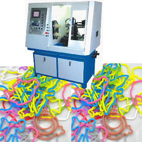 Rubber band  cutting machine