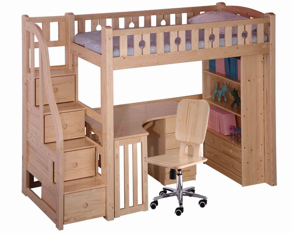 Loft bunk bed