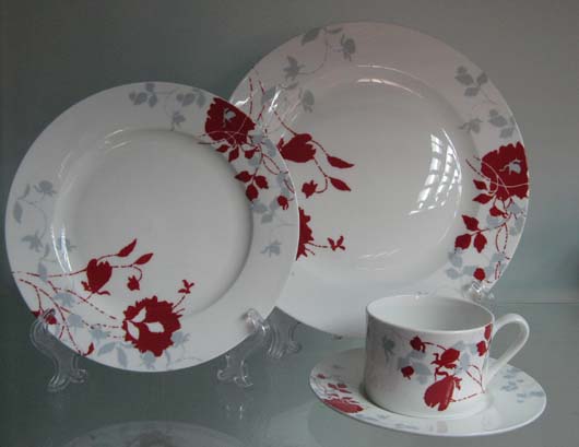 new bone china dinner set