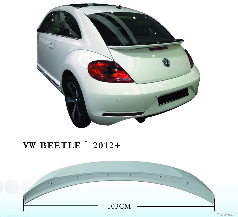 ABS rear spoiler for Beetle 2012