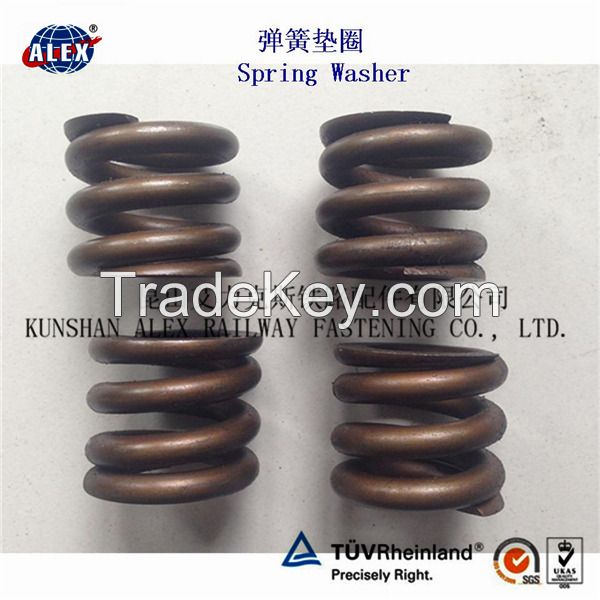 Fe6 Railway Double coil spring Washers