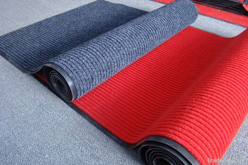 polyester ribbed floor mat