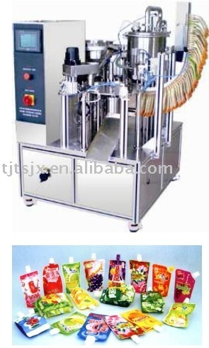 Doy-pack Automatic Filling and Capping Machine