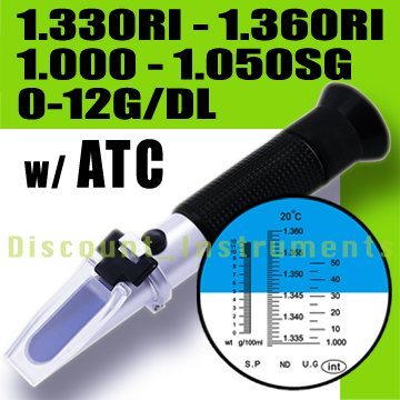 Clinical Veterinary Refractometer Protein Urine RI ATC