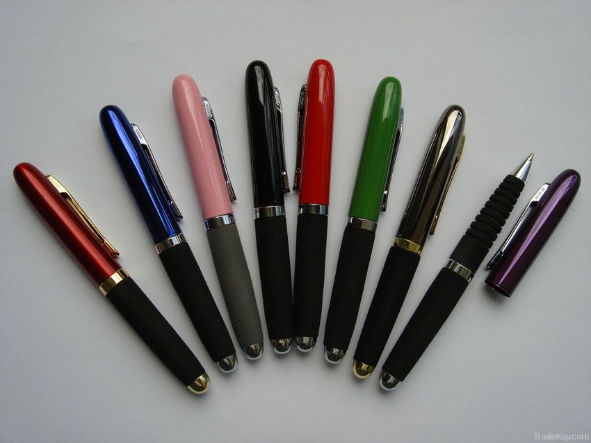 Ballpoint Pen/Pocket Pen/Cap-off Pen w EVA Grip